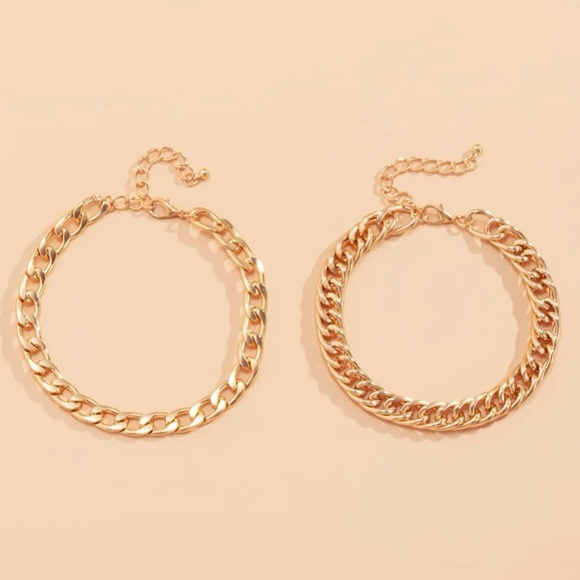 NWT 2 PIECE ANKLET SET - Picture 3 of 4